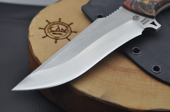 Kydex Kılıf Stabilize Kabza Kamp Bıçağı - 4