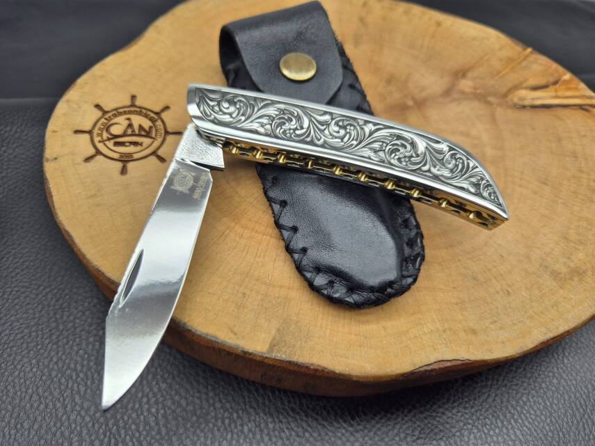 3D Gravür İşleme  Sürmene Çakısı - 4