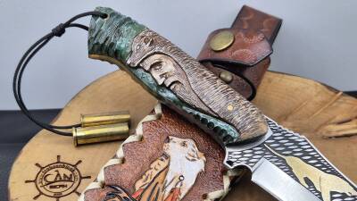 Aslan-Börk Gravür İşleme Av Bıçağı - 3