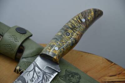 Aslan Figür İşleme Av Bıçağı - 3