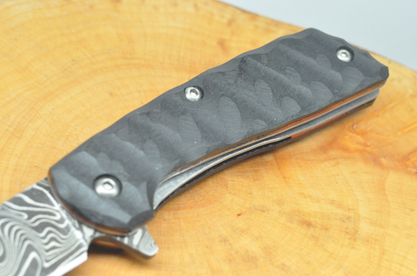 Bushcraft Model Damascus Çelik Klipsli Çakı - 2