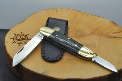 Dramel İşleme Verzalit Kabza Elmalı Çakı