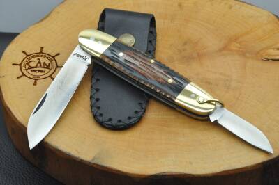 Dramel İşleme Verzalit Kabza Elmalı Çakı - 3