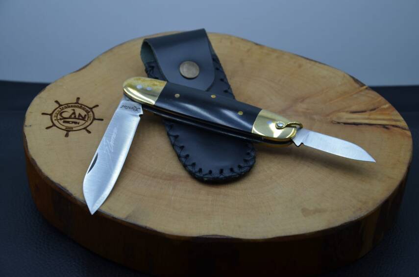 Dramel İşleme Verzalit Kabza Elmalı Çakı - 4