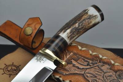 Geyik Boynuzu Kabza Av Bıçağı - 3