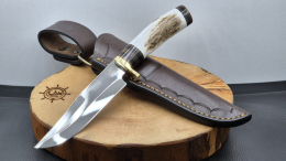 Geyik Boynuzu Kabza Kamp Bıçağı