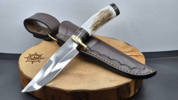 Geyik Boynuzu Kabza Kamp Bıçağı - 0