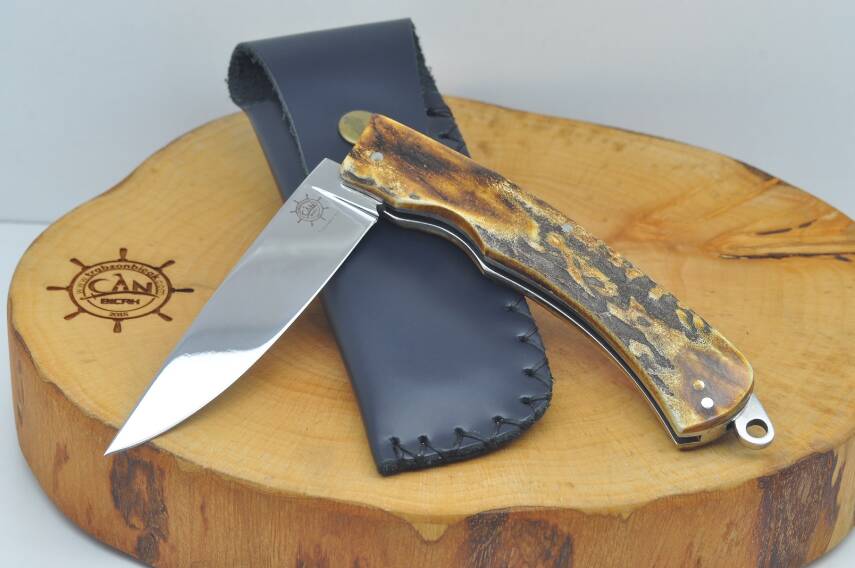 Geyik Boynuzu Sap Kilitli Çakı - 2