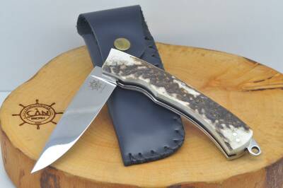 Geyik Boynuzu Sap Kilitli Çakı - 4