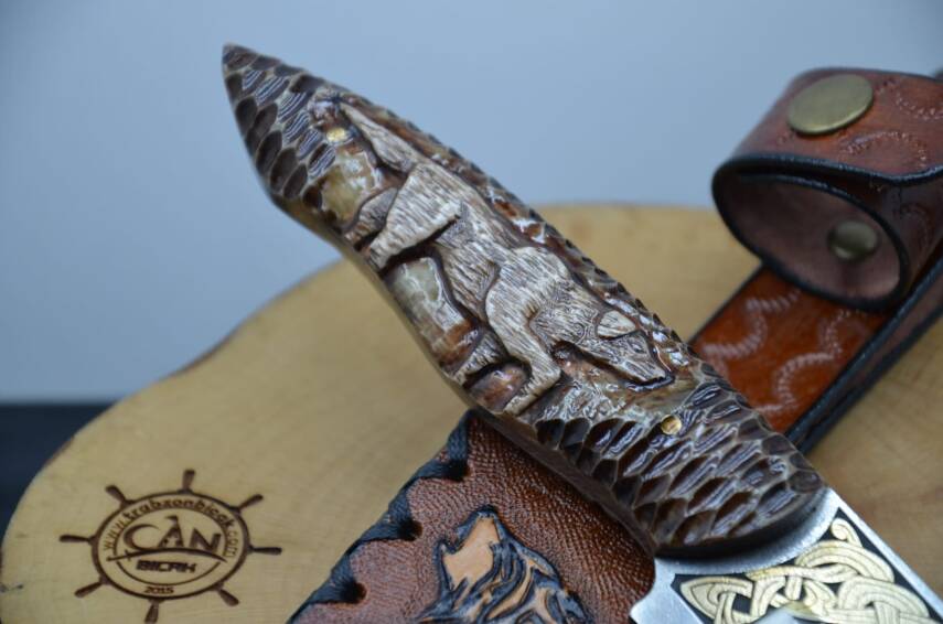  Gravür İşleme Av Bıçağı - 4