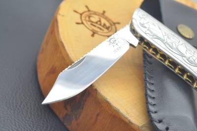 Gravür İşleme Kabza Sürmene Çakısı - 2