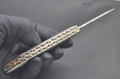 Gravür İşleme Kabza Sürmene Çakısı - 5