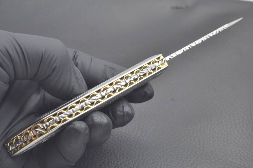 Gravür İşleme Kabza Sürmene Çakısı - 5