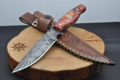 Gravür İşleme Kamp Bıçağı