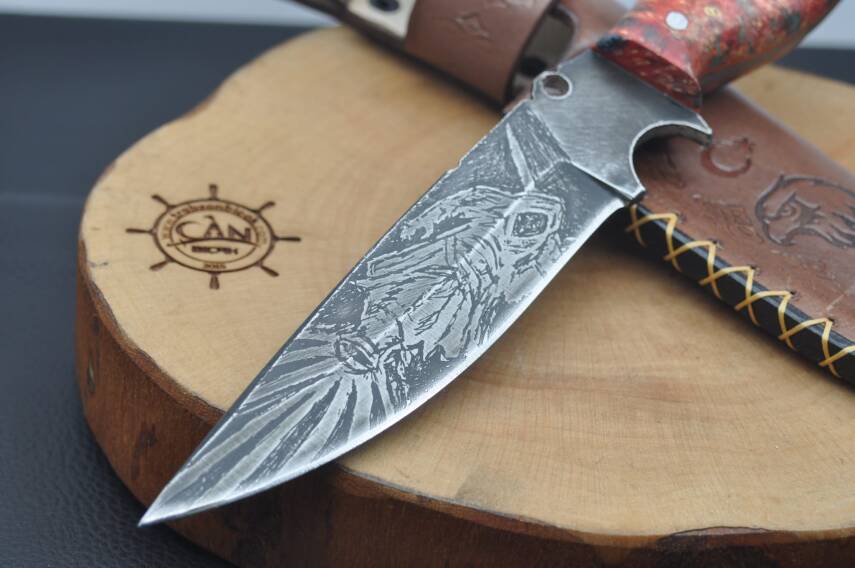 Gravür İşleme Kamp Bıçağı - 2