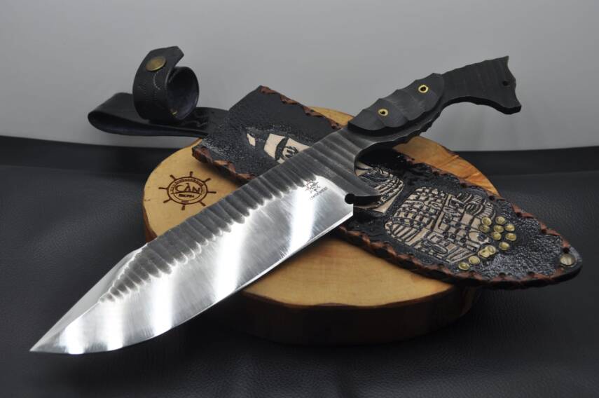 Kamyon Makas Çeliği Av Bıçağı - 1