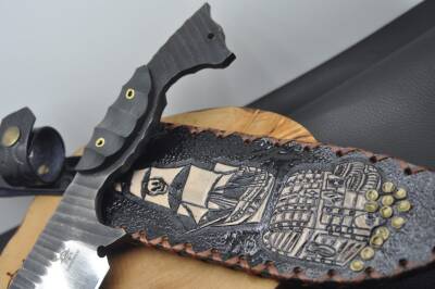 Kamyon Makas Çeliği Av Bıçağı - 3