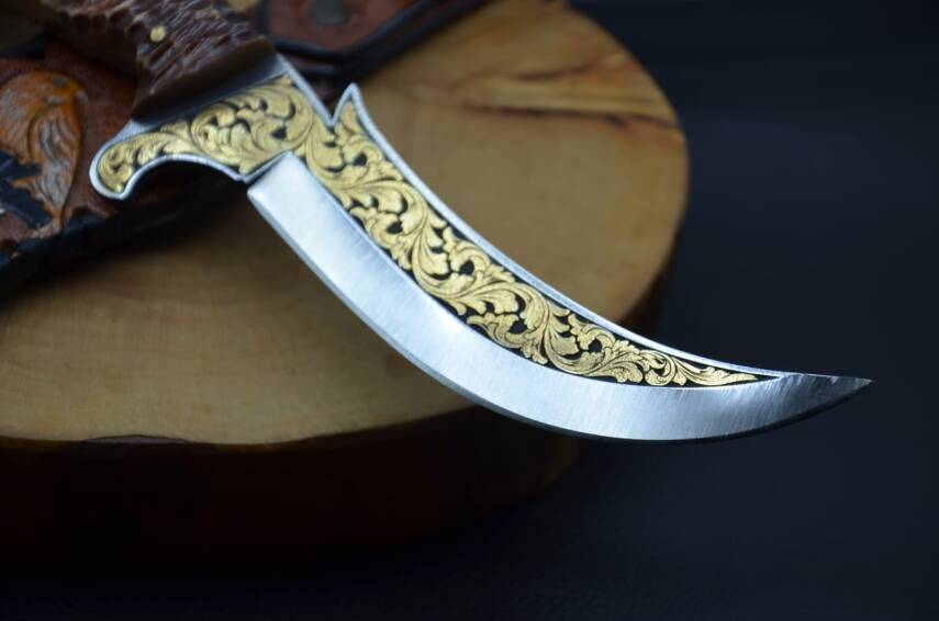 Kartal Gravür İşleme Av Bıçağı - 3