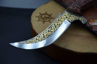 Kartal Gravür İşleme Av Bıçağı - 5