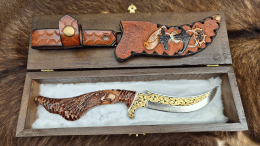 Kartal Gravür İşleme Av Bıçağı