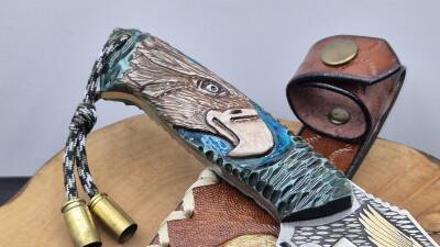 Kartal Gravür İşleme Av Bıçağı - 3