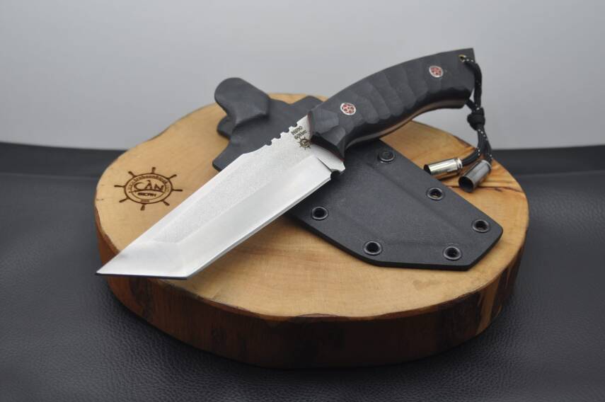 Kydex Kılıf Compact Kabza Kamp Bıçağı - 1