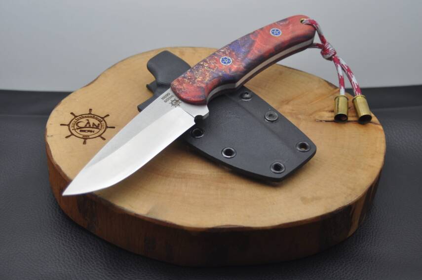 Kydex Kılıf Stabilize Kabza Av Bıçağı - 3