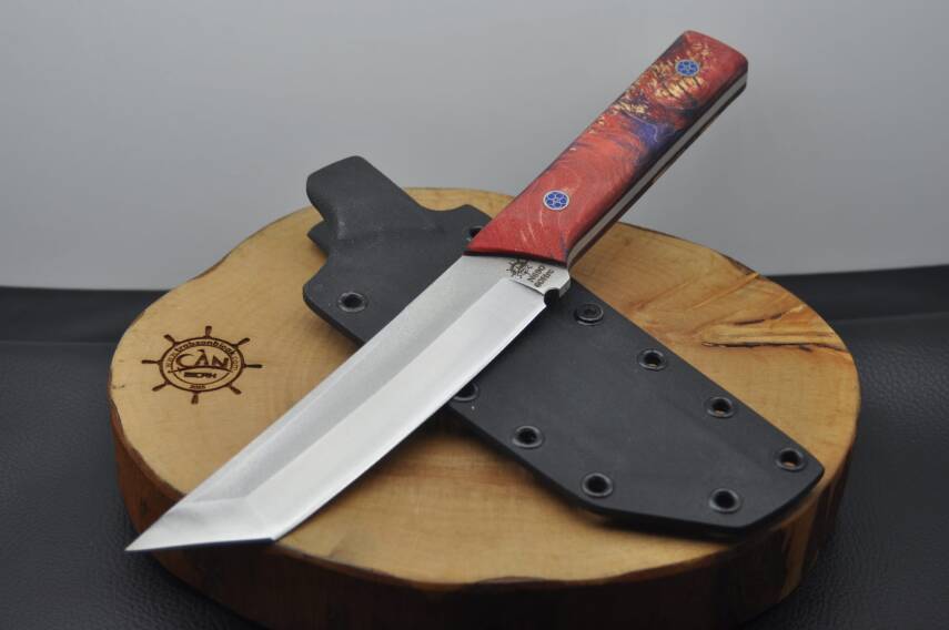 Kydex Kılıf Tanto Model Kamp Bıçağı - 1