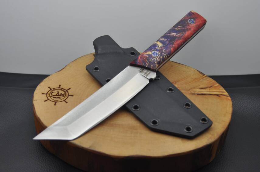 Kydex Kılıf Tanto Model Kamp Bıçağı - 5