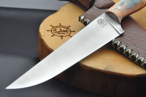 N690 Böhler Çelik Et Bıçağı - 4
