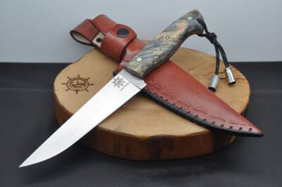 N690 Böhler Çelik Et Bıçağı - 2