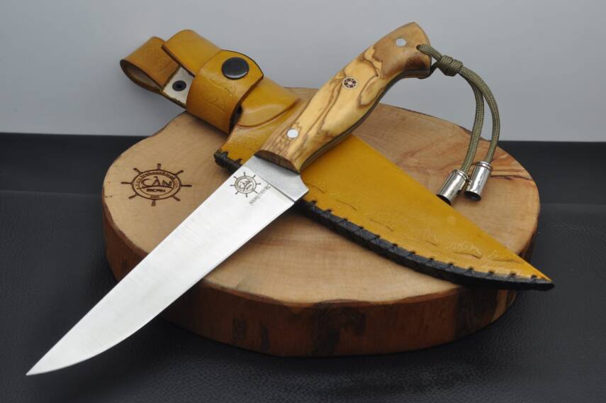 N690 Böhler Çelik Et Bıçağı - 4