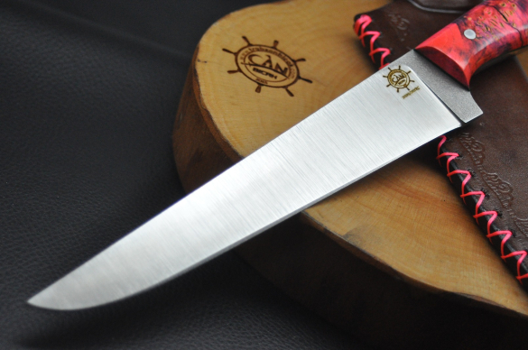 N690 Böhler Çelik Kasap Bıçağı - 1