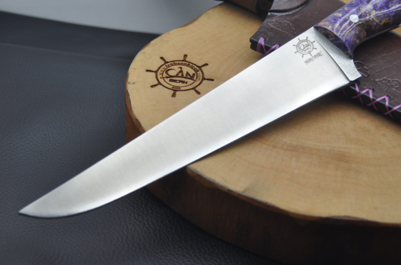 N690 Böhler Çelik Kasap Bıçağı - 1