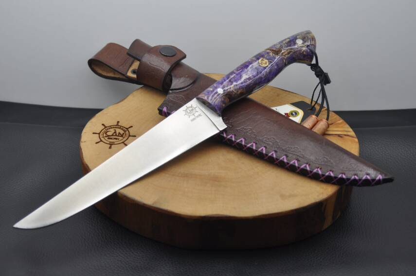 N690 Böhler Çelik Kasap Bıçağı - 1