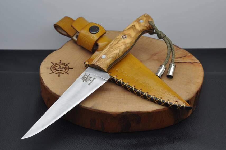 N690 Böhler Çelik Kemik Sıyırma Bıçağı - 3