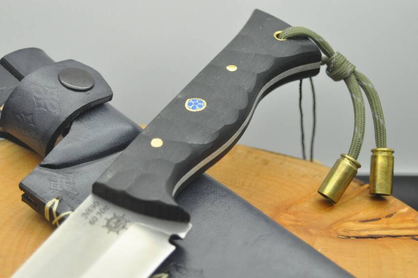 N690 Böhler Çelik Lamine Kabza Kasap Bıçağı - 3