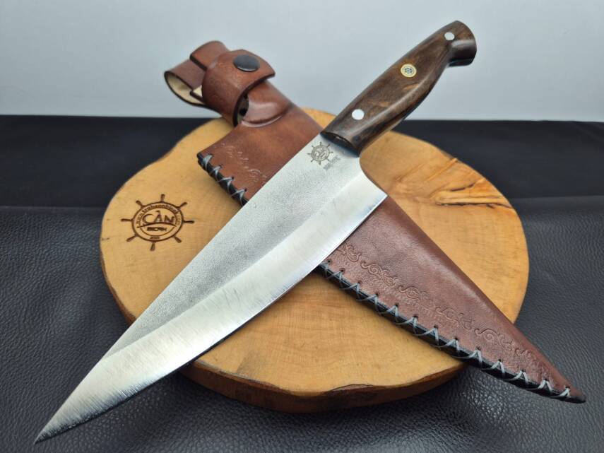 N690 Böhler Çelik Şef Bıçağı - 3