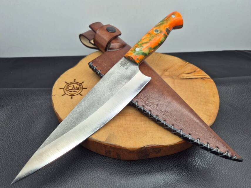 N690 Böhler Çelik Şef Bıçağı - 4