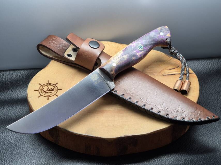 N690 Böhler Çelik Soyma Bıçağı - 2