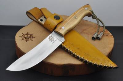 N690 Böhler Çelik Soyma Bıçağı - 6