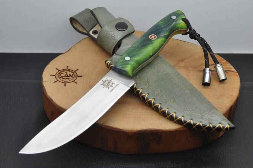 Stabilize Akçaağaç Kabza N690 Böhler Çelik Kasap Seti - 3