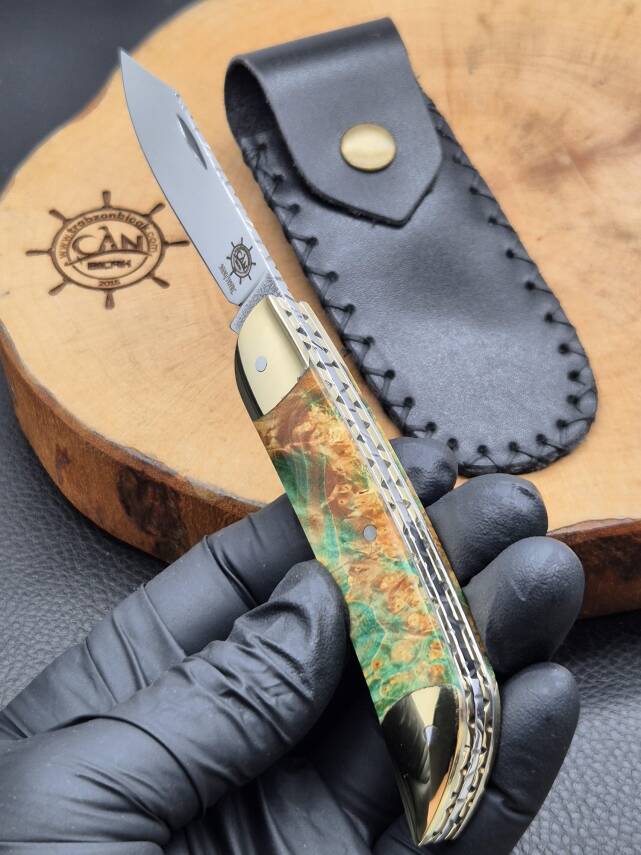 Stabilize Kabza Avcı ve Yöresel Model Sürmene Çakısı - 4