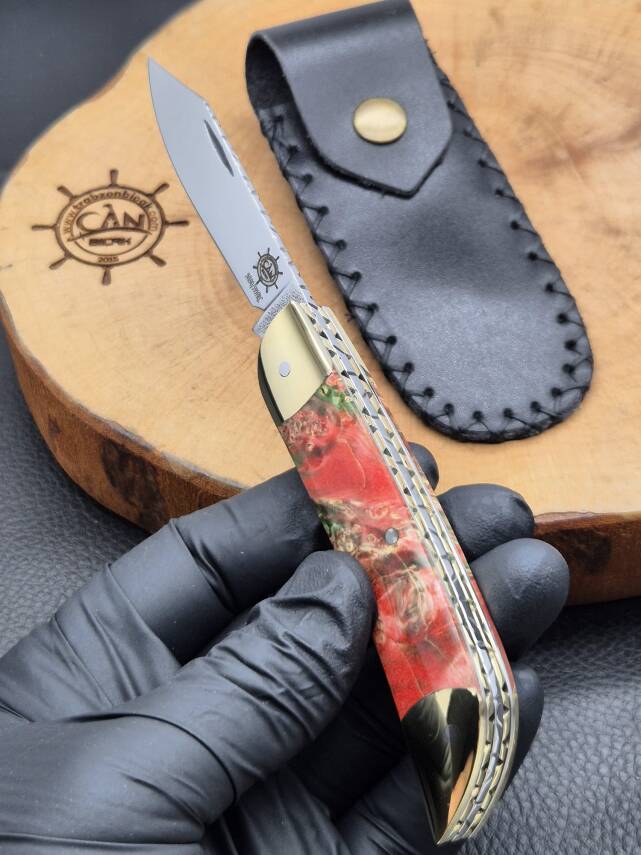 Stabilize Kabza Avcı ve Yöresel Model Sürmene Çakısı - 6