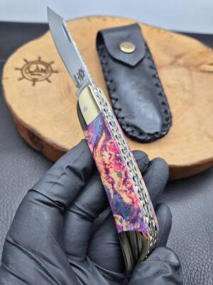 Stabilize Kabza Avcı ve Yöresel Model Sürmene Çakısı - 8