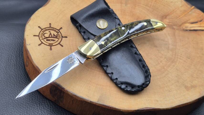 Stabilize Kabza Avcı ve Yöresel Model Sürmene Çakısı - 9