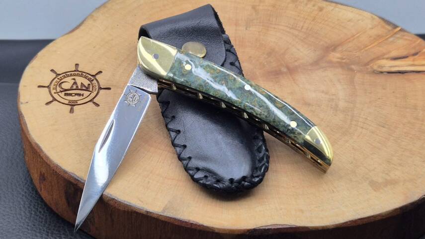 Stabilize Kabza Avcı ve Yöresel Model Sürmene Çakısı - 12