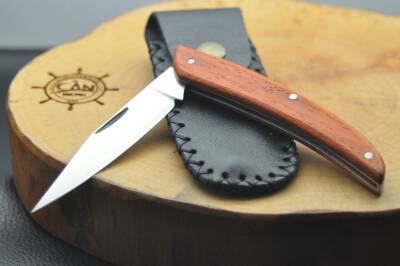 Sürmene El yapımı Gül ve Venge Ağacı Kabza Çakı - 4