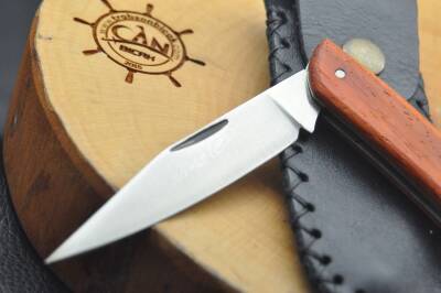 Sürmene El yapımı Gül ve Venge Ağacı Kabza Çakı - 6