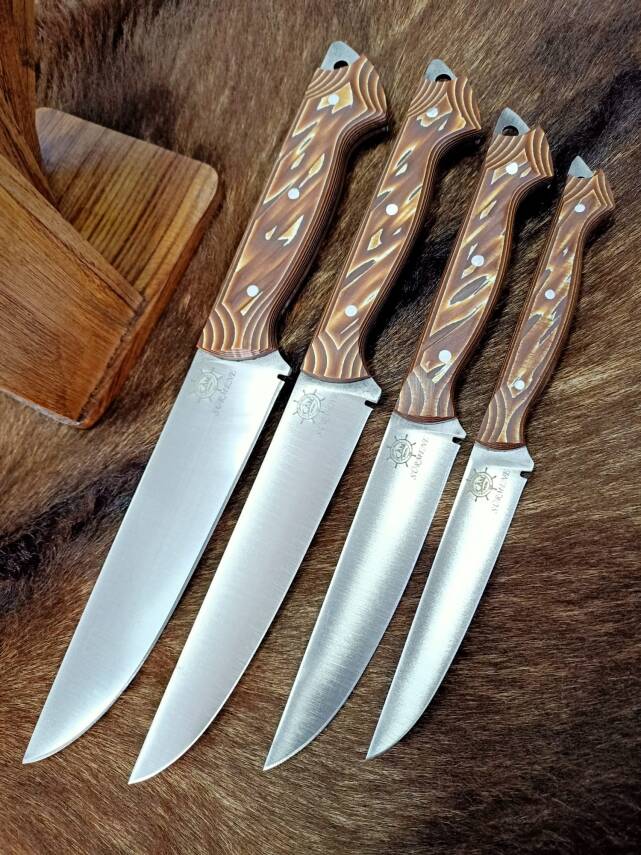 Sürmene El Yapımı  Verzalit Kabza Mutfak Seti - 2